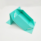 صندوق هدايا مغناطيسية قابلة للطي الخضراء