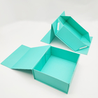 صندوق هدايا مغناطيسية قابلة للطي الخضراء