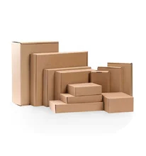 شراء الصناديق المموجة المطبوعة حسب الطلب المصنعة مع الشعار المخصص online manufacture