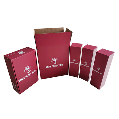 شراء شعار مخصص مطبوع تصميم مجاني ورق الورق المموجات الورقية صندوق التعبئة والتحميل online manufacture