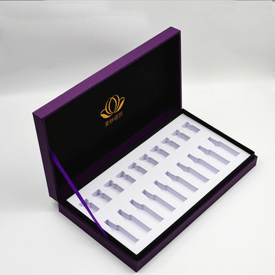 شراء صناديق تغليف مستحضرات التجميل الخارجية للمكياج CCNB مجموعة مفصلية خشبية للعناية بالبشرة مع شريط الشريط online manufacture