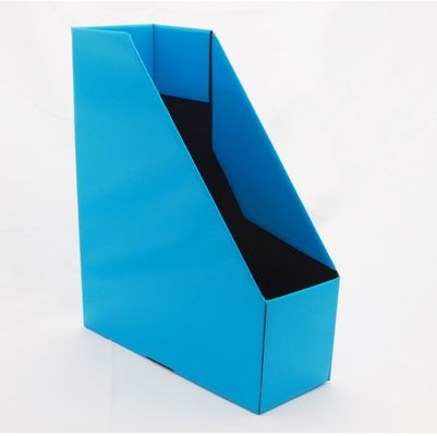شراء مموج قابل للطي EN71 مسطح 340 مم منظم تخزين ملفات سطح المكتب تصفيح أزرق لامع online manufacture