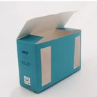 ISO9001 CMYK الورق الأزرق صناديق البريد المموج صناديق الألعاب المخصصة
