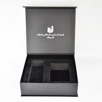 شراء عطر السيارة المغناطيسي صناديق الإغلاق الصلبة الفاخرة مخصص جلد أسود بو شكل كتاب اليدوية online manufacture