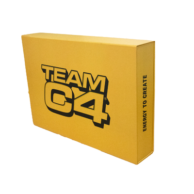 صندوق هدايا فاخر مخصص بغطاء قلاب مغناطيسي عالي الجودة لتغليف الهدايا مع غطاء إغلاق مغناطيسي